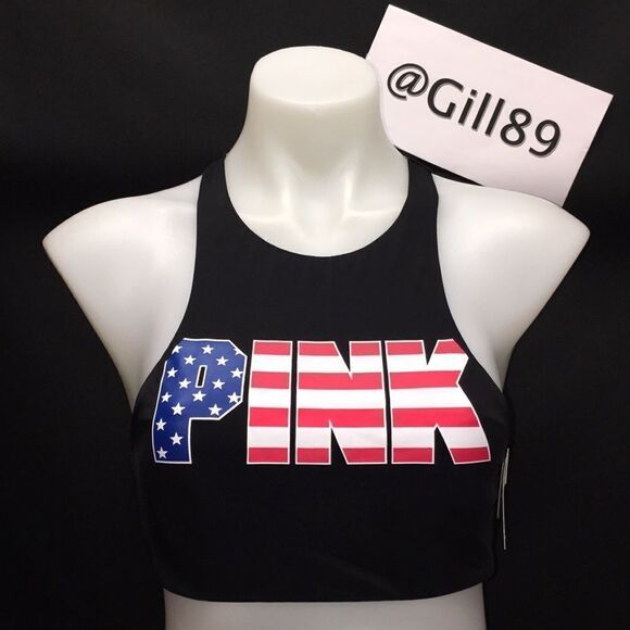 🔥PINK VICTORIA SECRET BIKINI SET 4th of July New - Picture 3 of 9